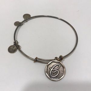 Alex and Ani “C” Initial Bracelet
